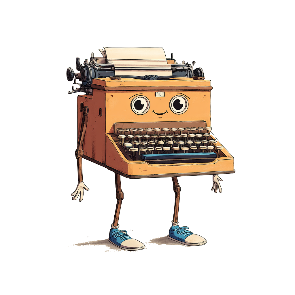Typewriter Jones — click to watch Teaching with Technology video